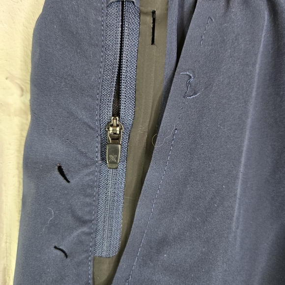 Ten Thousand The Interval Short Blue Athletic Running 7" - Picture 4 of 7